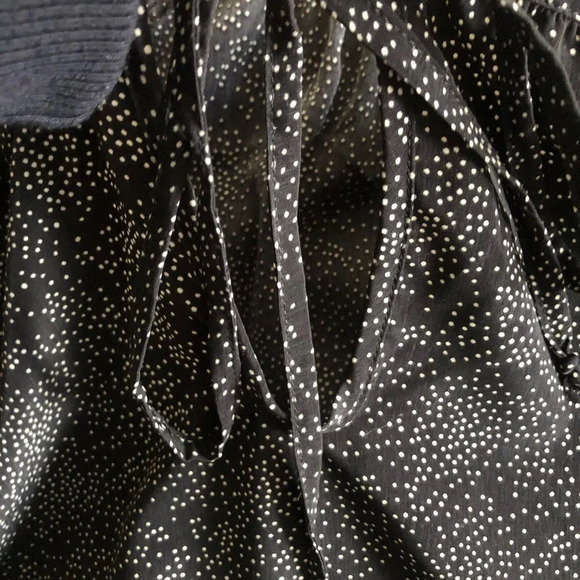 Rock Etiquette Front Tie Bell Sleeves Blouse Top - Picture 4 of 5